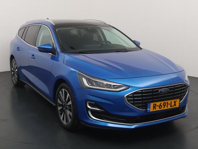 Ford FOCUS Wagon 155PK EcoBoost Hybrid Titanium Vignale | Leder | Panorama | Winter pack | Elektr achterklep | LED | Camera |