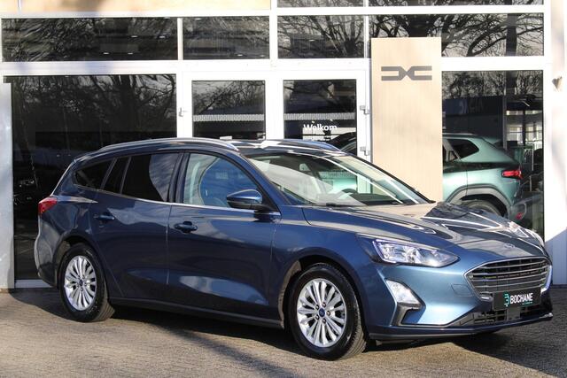 Ford FOCUS Wagon 1.0 EcoBoost Hybrid Titanium X Business Armsteun | Navigatiesysteem | Cruise control | Achterruitrij camera