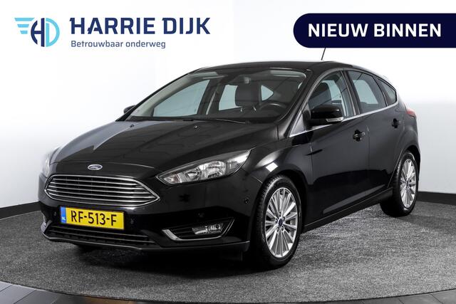 Ford FOCUS 1.0 Titanium 126 PK | Cruise | Voorruitverw. | PDC | NAV + App. Connect | ECC | Trekhaak | LM 17" |