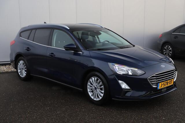 Ford FOCUS Wagon 1.0 EcoBoost Hybrid Titanium X Business 125PK Panoramadak B&O Audio Navigatie Carplay Android Climate Cruise Control LMV LED