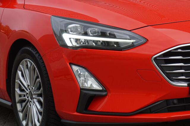 Ford FOCUS Wagon 1.0 EcoB.125PK Titanium Bus. DesignPack/17Inch. LED Koplampen.