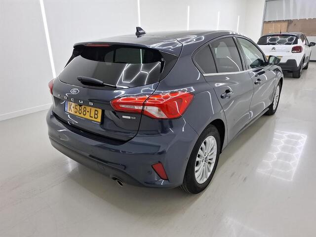 Ford FOCUS 125pk Eco Hybrid Titanium X Navi Camera Winter Parking Dodehoek pack Keyless 5drs Dealeronderhouden