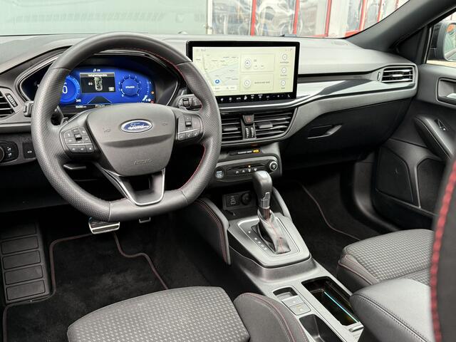 Ford FOCUS Wagon BWJ 2023 1.0 EcoBoost 155 PK Hybrid ST Line X AUTOMAAT | FULL LED | PANO | ADAPTIVE CRUISE | STOELVERW. | CAMERA | KEYLESS | ELEKTRI. ACHTERKLEP | VOORRUIT VERW. | CARPLAY + ANDROID | NAVI | CLIMA | LMV | PDC