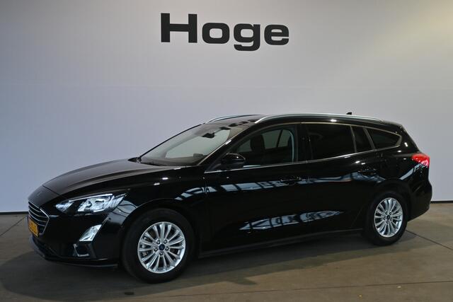 Ford FOCUS Wagon 1.0 EcoBoost Hybrid Titanium X Business Navigatie Carplay Stoelverwarming Inruil Mogelijk!