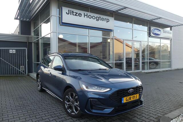Ford FOCUS Wagon 1.0 EcoBoost Hybrid ST Line GROOT SCHERM, TREKHAAK (1.500KG), CRUISE, CLIMA, NAVI, LANE ASSIST, APPLE CARPLAY/ANDROID AUTO, PDC V&A, CAMERA, 36.370KM