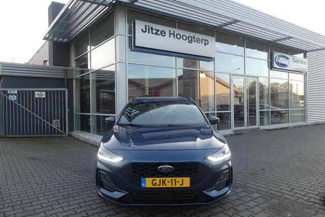 Ford FOCUS Wagon 1.0 EcoBoost Hybrid ST Line GROOT SCHERM, TREKHAAK (1.500KG), CRUISE, CLIMA, NAVI, LANE ASSIST, APPLE CARPLAY/ANDROID AUTO, PDC V&A, CAMERA, 36.370KM