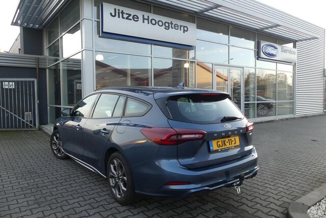 Ford FOCUS Wagon 1.0 EcoBoost Hybrid ST Line GROOT SCHERM, TREKHAAK (1.500KG), CRUISE, CLIMA, NAVI, LANE ASSIST, APPLE CARPLAY/ANDROID AUTO, PDC V&A, CAMERA, 36.370KM