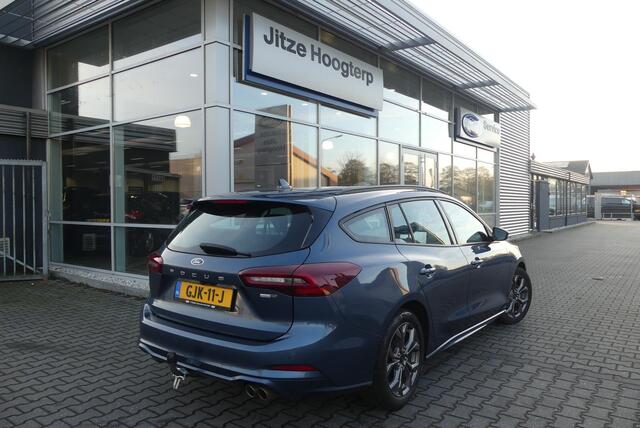 Ford FOCUS Wagon 1.0 EcoBoost Hybrid ST Line GROOT SCHERM, TREKHAAK (1.500KG), CRUISE, CLIMA, NAVI, LANE ASSIST, APPLE CARPLAY/ANDROID AUTO, PDC V&A, CAMERA, 36.370KM