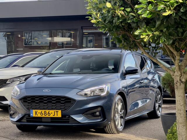 Ford FOCUS Wagon 1.0 EcoBoost HYBRIDE ST-LINE. NAVI AIRCO SPORT-INT APPLE-CARPLAY LED LMV PDC