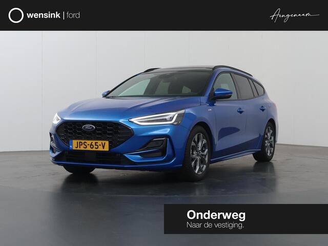 Ford FOCUS Wagon 1.0 EcoBoost Hybrid ST Line | Trekhaak | Panoramadak | Winterpakket | Matrix Led | Climate Control | Navigatie |