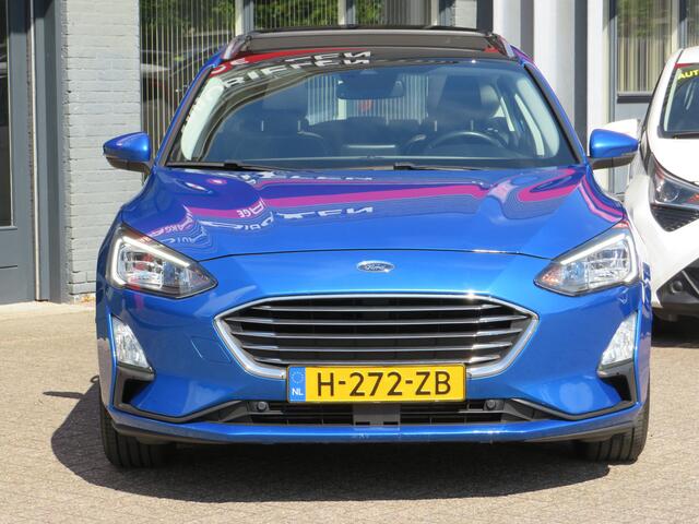 Ford FOCUS Wagon 1.0 EcoBoost Titanium Business 125-PK | Clima-Airco | Android Auto | Keyless Entry | Incl. BOVAG Garantie | Pano dak|