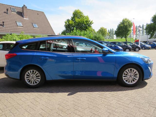 Ford FOCUS Wagon 1.0 EcoBoost Titanium Business 125-PK | Clima-Airco | Android Auto | Keyless Entry | Incl. BOVAG Garantie | Pano dak|