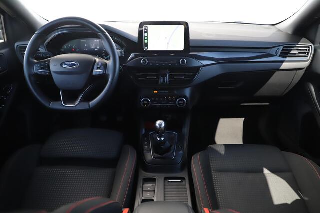 Ford FOCUS Wagon 1.0 EcoBoost Hybrid ST Line Business Trekhaak Navigatie Achteruitrijcamera Carplay Android Clima Cruise Stuur & Stoelverwarming