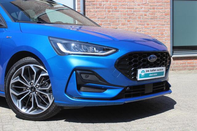 Ford FOCUS Wagon 1.0 EcoBoost 155pk Hybrid ST Line X Navi, Pano, Haak, Driver Ass Pack, Leer, Winterpack, El. Klep, Volle auto!