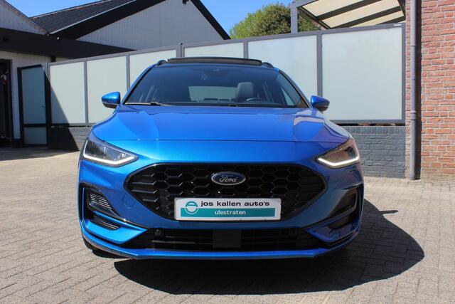 Ford FOCUS Wagon 1.0 EcoBoost 155pk Hybrid ST Line X Navi, Pano, Haak, Driver Ass Pack, Leer, Winterpack, El. Klep, Volle auto!