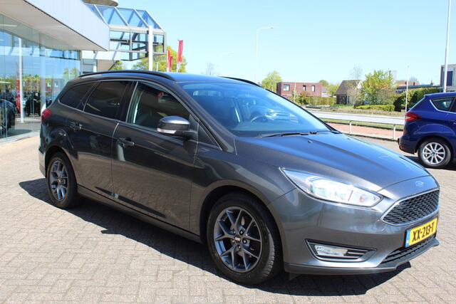 Ford FOCUS Wagon 1.0 125PK Trekhaak, pdc, 16inch BBS VELGEN, Stuurverwarming, Airco , Cruise,