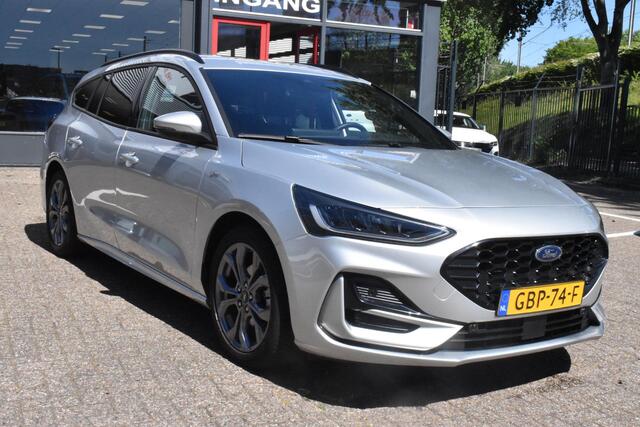Ford FOCUS Wagon 1.0 EcoBoost Hybrid ST Line All-Seasons | Navigate & Carplay | Sensoren | 12 mnd BOVAG garantie | Whatsapp 06-53188999