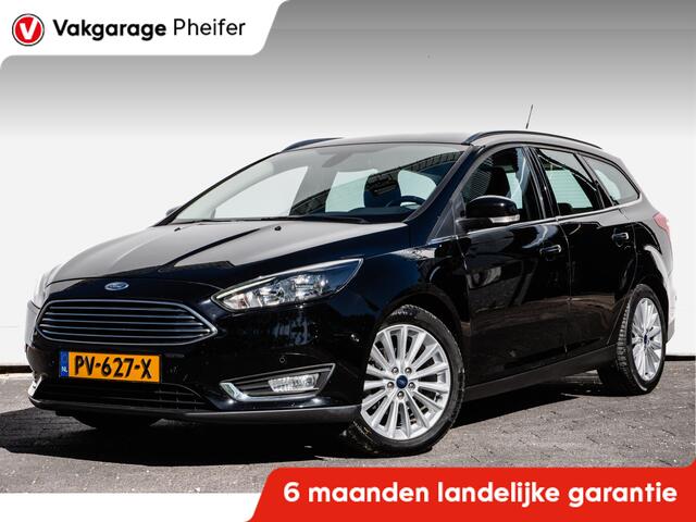 Ford FOCUS Wagon 1.0 125pk Titanium Full map navigatie/ Cruise control/ 17" Lmv/ Tel. bluetooth/ Pdc