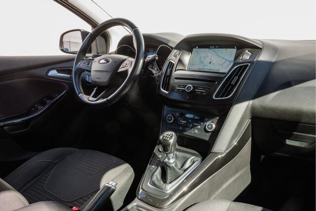 Ford FOCUS Wagon 1.0 125pk Titanium Full map navigatie/ Cruise control/ 17" Lmv/ Tel. bluetooth/ Pdc