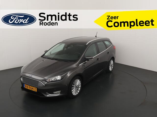 Ford FOCUS Wagon 125PK Ecoboost Titanium | Trekhaak | All season banden | Voorruitverwarming | Camera |