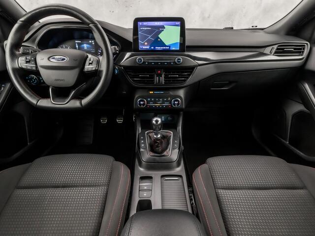 Ford FOCUS 1.0 EcoBoost ST Line X Sport 125Pk (APPLE CARPLAY, GROOT NAVI, CAMERA, STUUR/STOELVERWARMING, KEYLESS, SPORTSTOELEN, ADAPTIVE CRUISE, PARKEER ASSISTENT, NIEUWSTAAT)