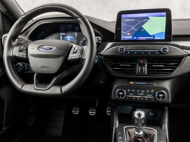 Ford FOCUS 1.0 EcoBoost ST Line X Sport 125Pk (APPLE CARPLAY, GROOT NAVI, CAMERA, STUUR/STOELVERWARMING, KEYLESS, SPORTSTOELEN, ADAPTIVE CRUISE, PARKEER ASSISTENT, NIEUWSTAAT)