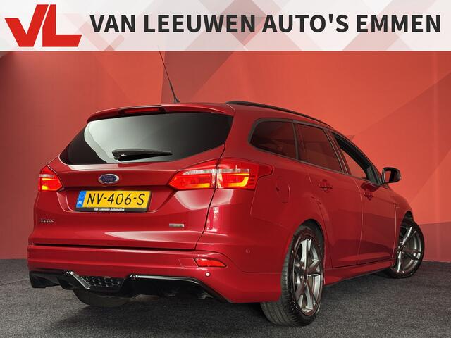 Ford FOCUS Wagon 1.0 ST-Line | Candy red | Trekhaak | NL origineel