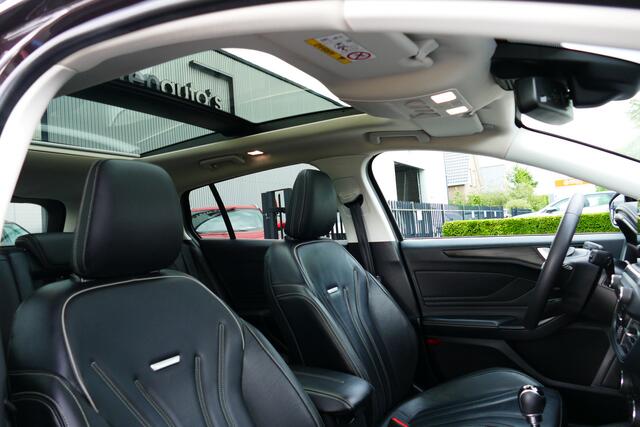 Ford FOCUS Wagon 1.0 125pk Vignale. Panodak, Adap Cruise, B&O, Leer, Stoel&StuurVerw, 18"LMV, Haak 1000kg