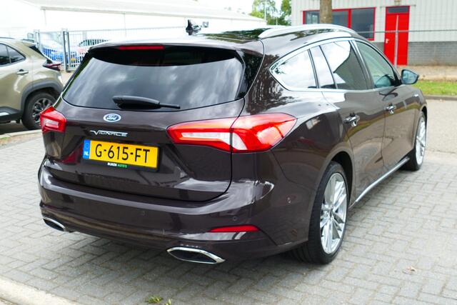 Ford FOCUS Wagon 1.0 125pk Vignale. Panodak, Adap Cruise, B&O, Leer, Stoel&StuurVerw, 18"LMV, Haak 1000kg
