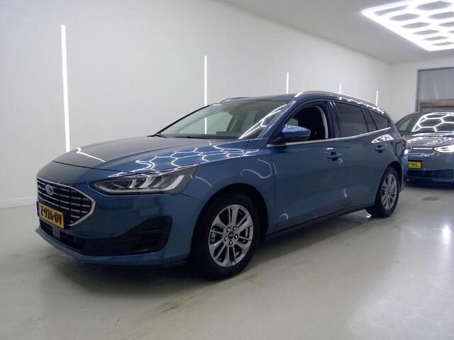 Ford FOCUS 125pk Eco Hybrid Titanium Sync-4 Groot Navi Full LED Privacy glass 1e Eigenaar NL-Auto Wagon