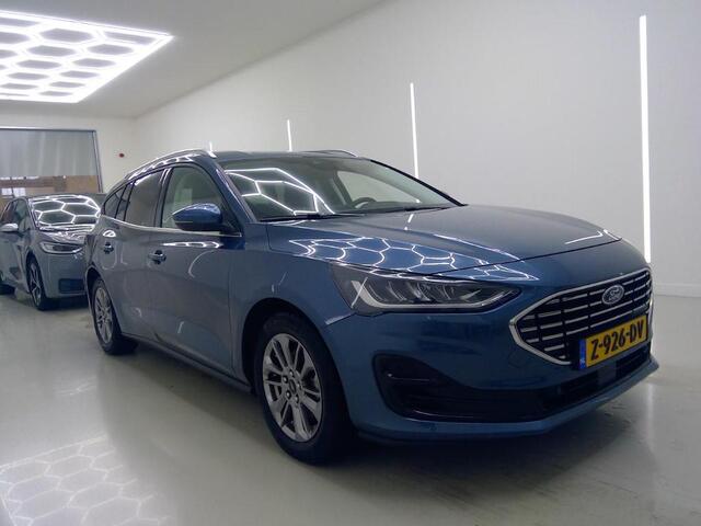 Ford FOCUS 125pk Eco Hybrid Titanium Sync-4 Groot Navi Full LED Privacy glass 1e Eigenaar NL-Auto Wagon