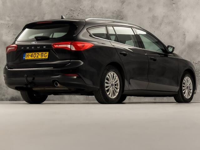 Ford FOCUS Wagon 1.0 EcoBoost Titanium Sport Automaat (APPLE CARPLAY, GROOT NAVI, CLIMATE, TREKHAAK, SPORTSTOELEN, KEYLESS, LED KOPLAMPEN, LM VELGEN, LANE ASSIST, NIEUWSTAAT)