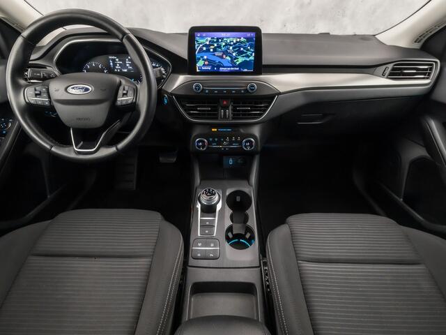 Ford FOCUS Wagon 1.0 EcoBoost Titanium Sport Automaat (APPLE CARPLAY, GROOT NAVI, CLIMATE, TREKHAAK, SPORTSTOELEN, KEYLESS, LED KOPLAMPEN, LM VELGEN, LANE ASSIST, NIEUWSTAAT)