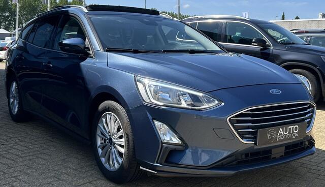 Ford FOCUS Wagon 1.0 EcoBoost Titanium Business 125PK | PANO | 2e Eigenaar | NL AUTO | Onderhoudshistorie | NAP | Elektrische Achterklep | Parkeersensoren | Winter Pack | Stoel Stuur en Voorruitverwarming | Climate Control | Cruise Control | Navigatie | Carplay | 2