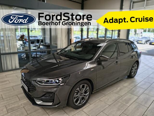 Ford FOCUS Wagon EcoBoost Hybrid 155 pk ST-Line | Winterpack | AGR | Adapt. cruise | El. a. klep | Matrix LED | Groot scherm | 4 seiz. banden