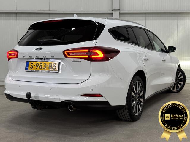 Ford FOCUS Wagon 1.0 EcoBoost Hybrid Titanium X AUTOMAAT DIGI-DASH GROOT-SCHERM CAMERA PDC LMV TREKHAAK