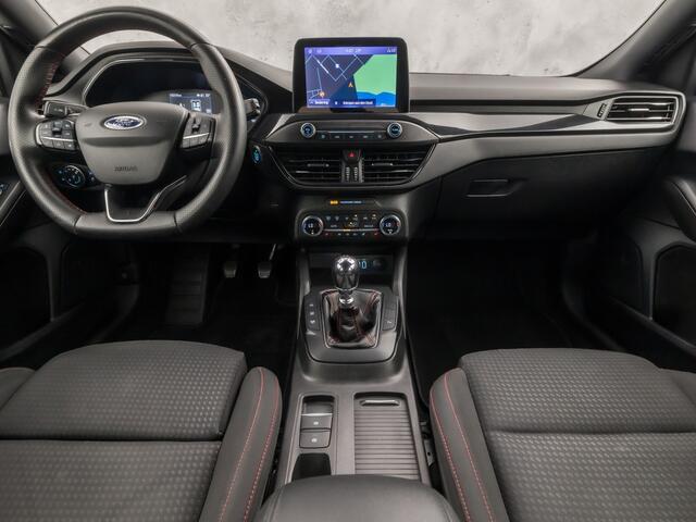 Ford FOCUS Wagon 1.0 EcoBoost Hybrid ST Line (APPLE CARPLAY, GROOT NAVI, STUUR/STOELVERWARMING, CAMERA, ADAPTIVE CRUISE, SPORTSTOELEN, KEYLESS, LANE ASSIST, NIEUWSTAAT)