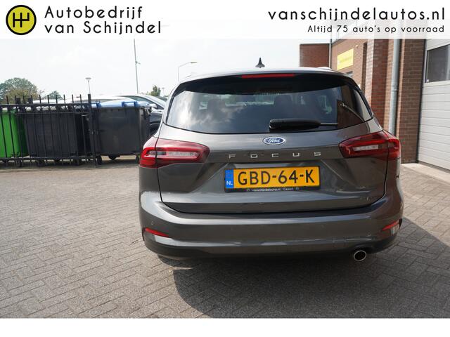 Ford FOCUS Wagon 1.0 ECOBOOST HYBRID TITANIUM ORIGINEEL NEDERLANDS NAVIGATIE ANDROID/APPLECARPLAY 4X ZGAN ALL SEASON BANDEN ECC AIRCO CRUISECONTROL LED PDC LMV ENZ...