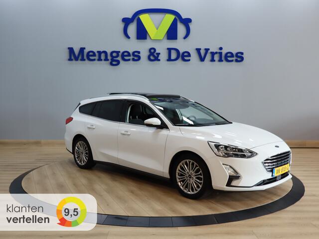 Ford FOCUS Wagon 1.0 EcoBoost Titanium Business Airco ECC | Panorama | Trekhaak | Keyless | B & O | LED | Apple Carplay | Isofix