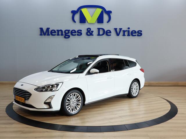Ford FOCUS Wagon 1.0 EcoBoost Titanium Business Airco ECC | Panorama | Trekhaak | Keyless | B & O | LED | Apple Carplay | Isofix