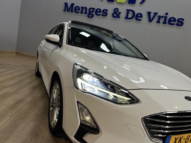 Ford FOCUS Wagon 1.0 EcoBoost Titanium Business Airco ECC | Panorama | Trekhaak | Keyless | B & O | LED | Apple Carplay | Isofix