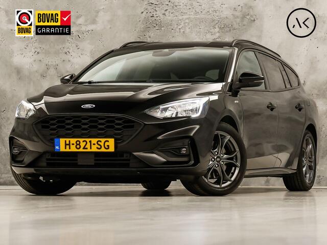 Ford FOCUS Wagon 1.0 EcoBoost ST Line (APPLE CARPLAY, GROOT NAVI, STUUR/STOELVERWARMING, KEYLESS, GETINT GLAS, SPORTSTOELEN, CRUISE, PARKEERSENSOREN, NIEUWSTAAT)