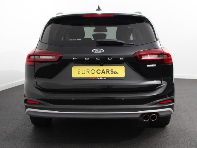 Ford FOCUS Wagon 1.0 EcoBoost 155pk Automaat Hybrid Active X Navigatie Climate Control Camera Parkeer sensoren B&O Dab Led Lichtmetalen velgen Dab Led