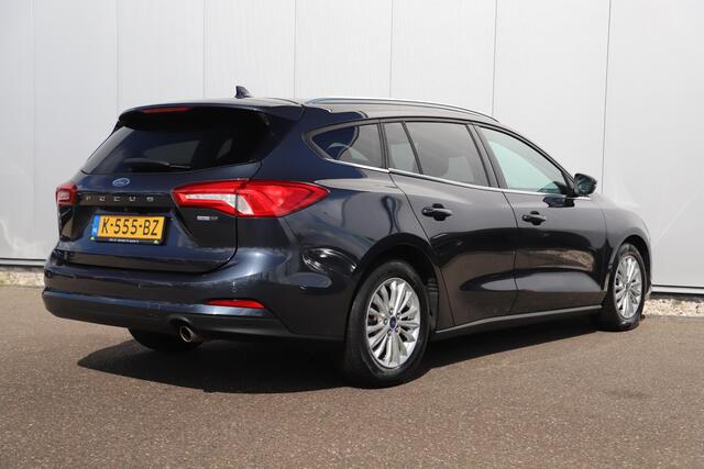 Ford FOCUS Wagon 1.0 EcoBoost Hybrid Titanium X Business 125PK Navigatie Achteruitrijcamera Climate Cruise Control Carplay Android 16 inch LMV