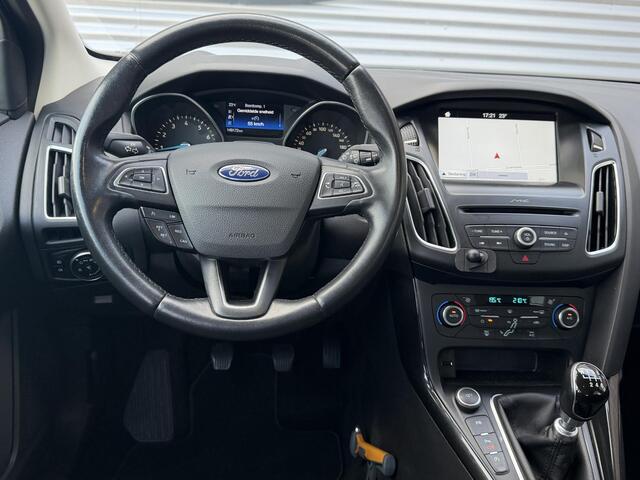 Ford FOCUS Wagon 1.0 Titanium 2e Eigenaar|Navi|Clima|Cruise|PDC V+A|Trekhaak|N.A.P|APK tot 03-2027