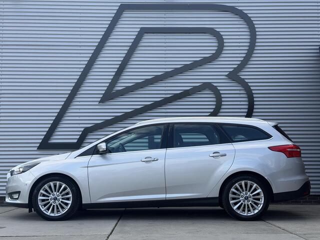 Ford FOCUS Wagon 1.0 Titanium 2e Eigenaar|Navi|Clima|Cruise|PDC V+A|Trekhaak|N.A.P|APK tot 03-2027