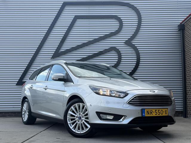 Ford FOCUS Wagon 1.0 Titanium 2e Eigenaar|Navi|Clima|Cruise|PDC V+A|Trekhaak|N.A.P|APK tot 03-2027