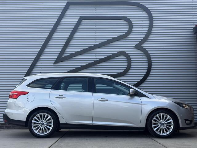 Ford FOCUS Wagon 1.0 Titanium 2e Eigenaar|Navi|Clima|Cruise|PDC V+A|Trekhaak|N.A.P|APK tot 03-2027