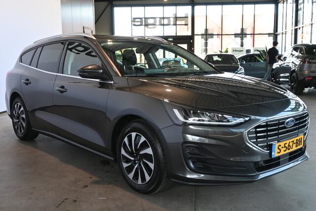 Ford FOCUS Wagon 1.0 EcoBoost Hybrid Titanium X Nap! Cruise Clima Full LED Trekhaak CarPlay Navigatie Inruil Mogelijk!