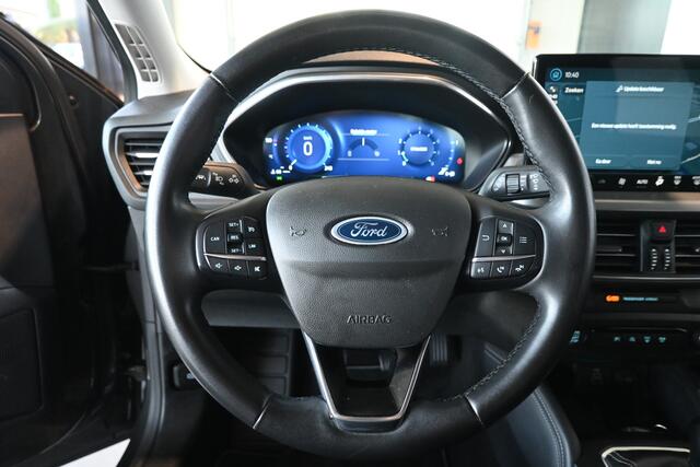 Ford FOCUS Wagon 1.0 EcoBoost Hybrid Titanium X Nap! Cruise Clima Full LED Trekhaak CarPlay Navigatie Inruil Mogelijk!